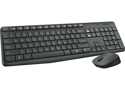 Wireless Keyboard And Mouse MK235, Gray