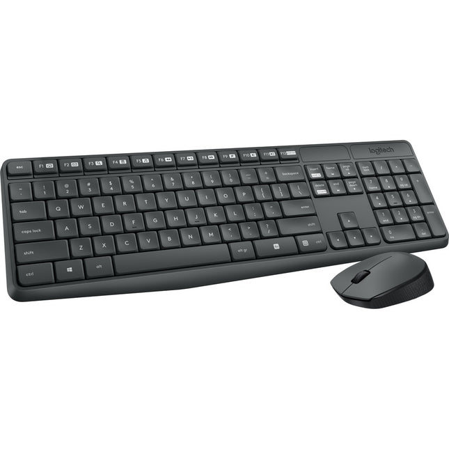 Wireless Keyboard And Mouse MK235, Gray