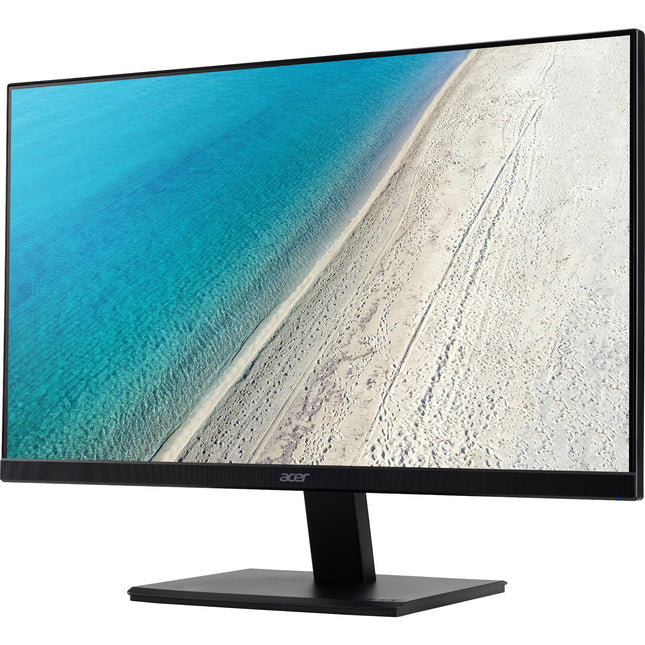 Acer Vero V7 V247YU E 24" Class WQHD LED Monitor - 16:9 - Black