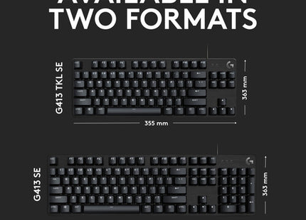 Logitech G G413 SE Mechanical Gaming Keyboard