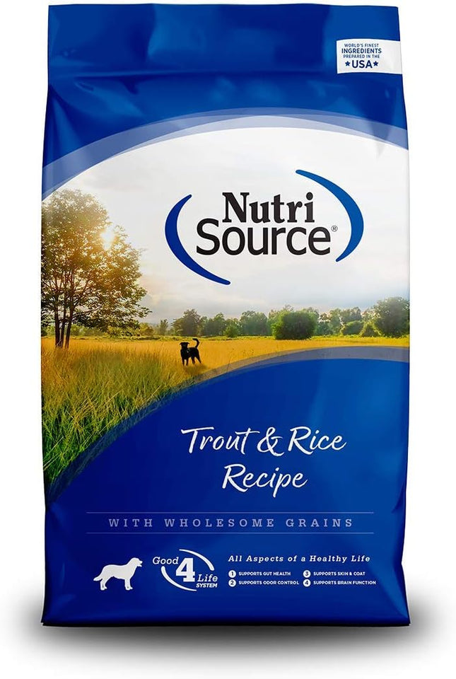 Nutrisource Dog Adult Trout & Rice 5Oz Sample