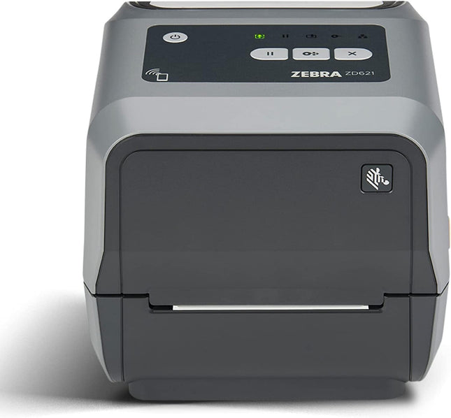 Zebra ZD621 Desktop Direct Thermal Printer - Monochrome - Label/Receipt Print - Ethernet - USB - USB Host - Serial - Bluetooth - Near Field Communication (NFC) - US