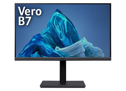 Acer Vero B7 B277U E 27" Class WQHD LED Monitor - 16:9 - Black