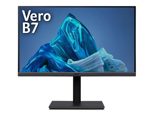 Acer Vero B7 B277U E 27" Class WQHD LED Monitor - 16:9 - Black