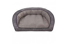 LA Z BOY Harper Sofa Bed Twill Smoke 43 in x 35 in