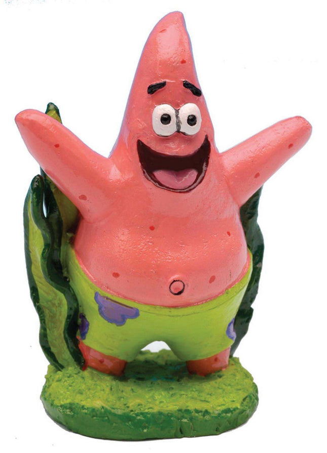 SpongeBob Patrick Aquarium Ornament Green; Pink 2 in Mini