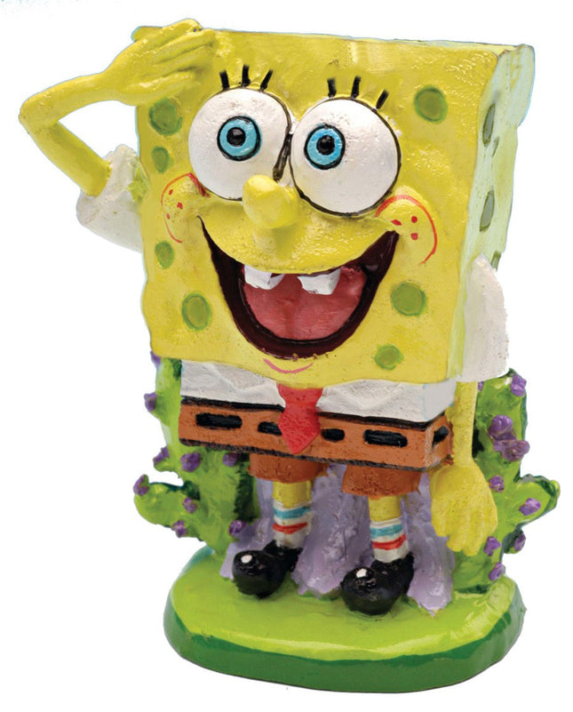 SpongeBob Square Pants Aquarium Ornament Spongebob Multi-Color 2 in Mini