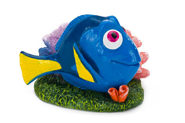 Disney Dory with Coral Aquarium Statue Blue; Green; Pink 1.5 in Mini