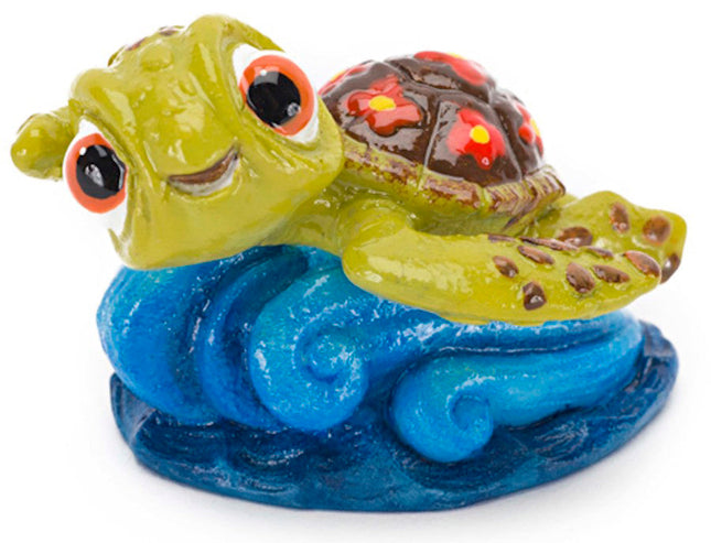 Disney Squirt Aquarium Statue Green; Brown; Blue 1.25 in Mini