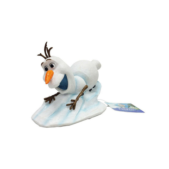 Disney Frozen Olaf Sliding Mini Resin Ornament Olaf Sliding Down White 1.75 in Mini