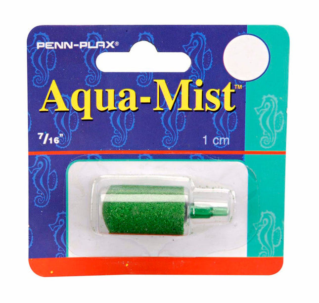 Penn-Plax Aqua-Mist Air Stone Cylinder Green 0.44 in 1 Pack