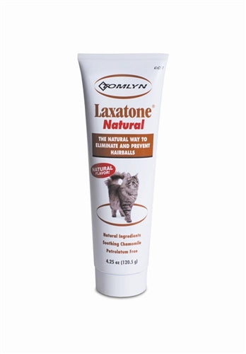 Tomlyn Laxatone Cat Hairball Remedy Natural 4.25 Oz