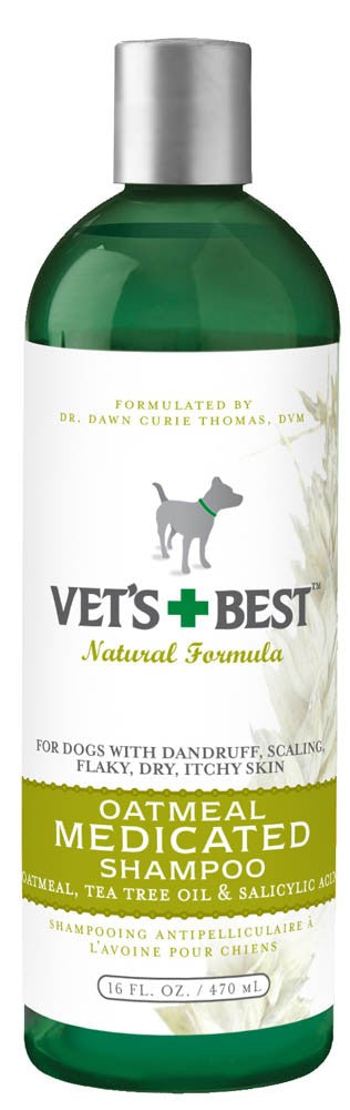 Vets Best Oatmeal Medicated Shampoo 16 fl. oz