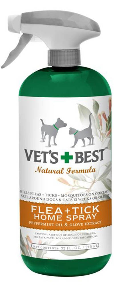 Vets Best Natural Flea and Tick Home Spray 32 fl. oz