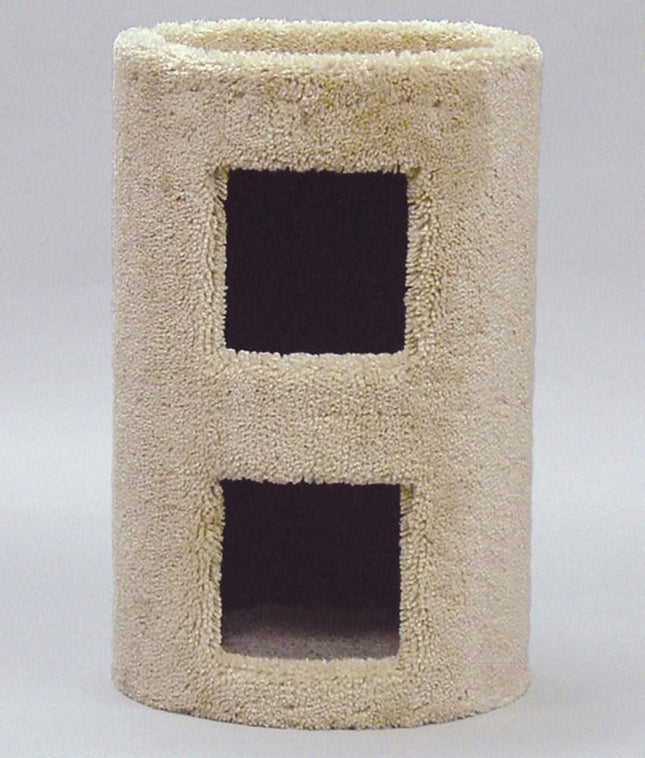 North American Pet Two Story Cat Condo 2 Story Assorted 21 Inches