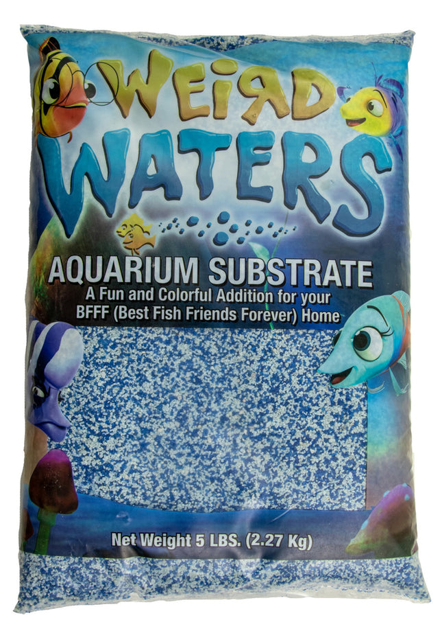 Estes Weird Waters Aquarium Substrate Blue Zoo; 1ea-5 lb