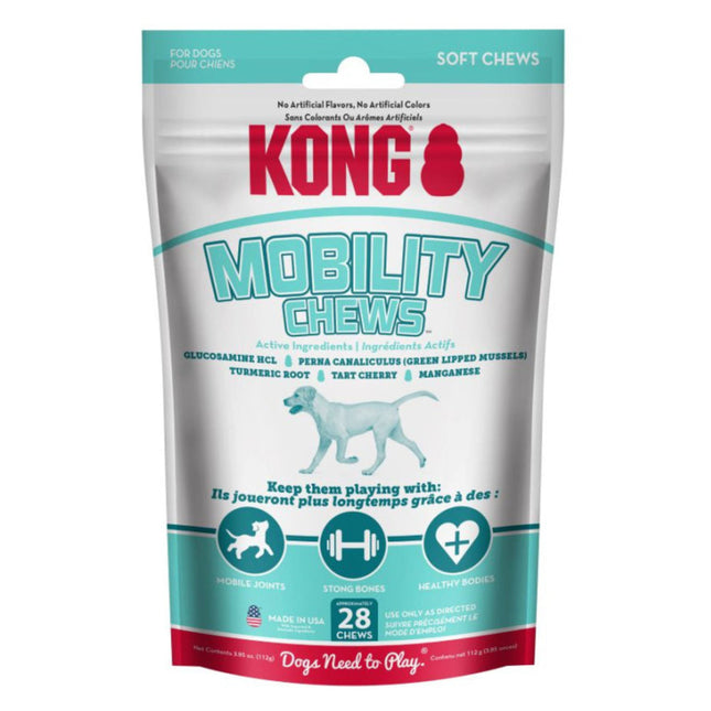 KONG Mobilty Soft Chews Dog Treats 1ea/28Pc