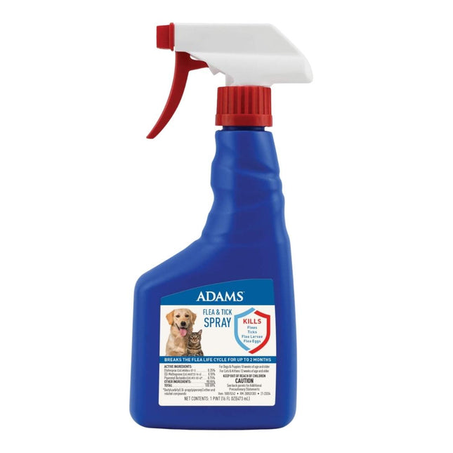 Adams Plus Flea and Tick Spray 16 fluid ounces