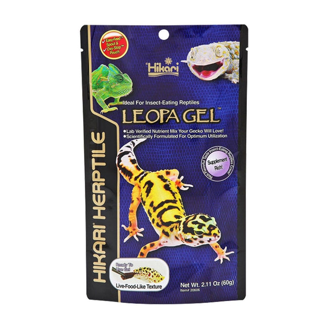 Hikari USA Herptile LeopaGel Reptile Food 2.11 oz