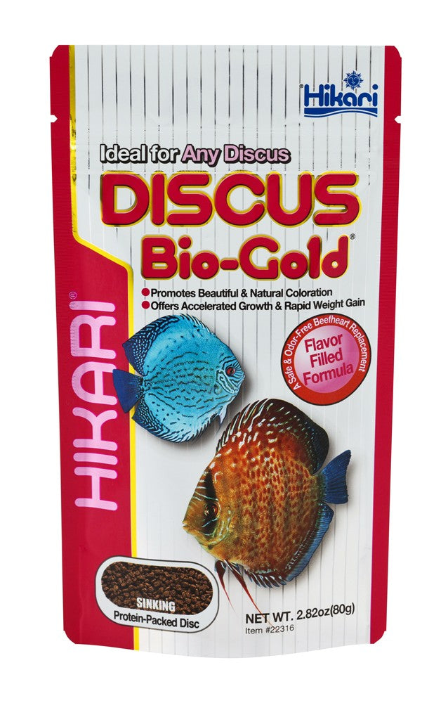Hikari USA Discus Bio-Gold Sinking Pellets Fish Food 2.82 oz