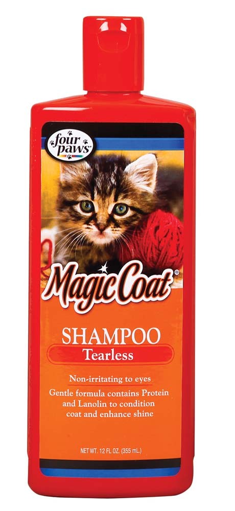 Four Paws Magic Coat Tearless Shampoo for Cats and Kittens 12 Ounces