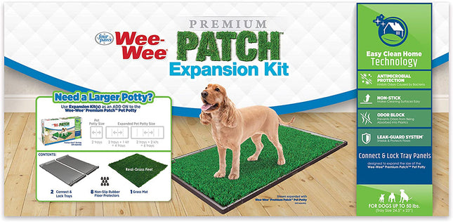 Four Paws Wee-Wee Premium Patch Pet Potty System Expansion Kit 24.5"x 23"