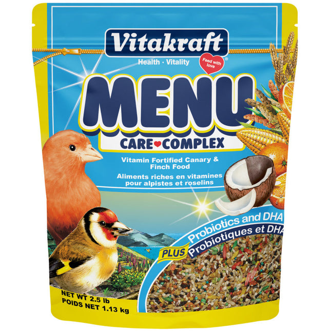 Vitakraft Menu Canary & Finch Food 1ea/2.5 lb