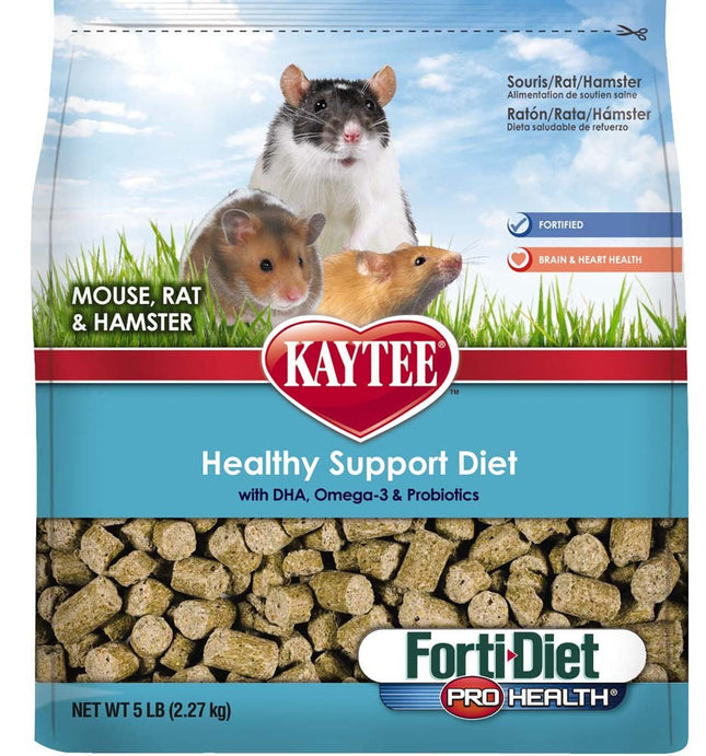 Kaytee Pro Health Mouse; Rat; and Hamster Food 5 lb