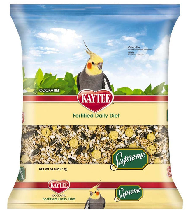 Kaytee Supreme Cockatiel Food 1ea-5 lb