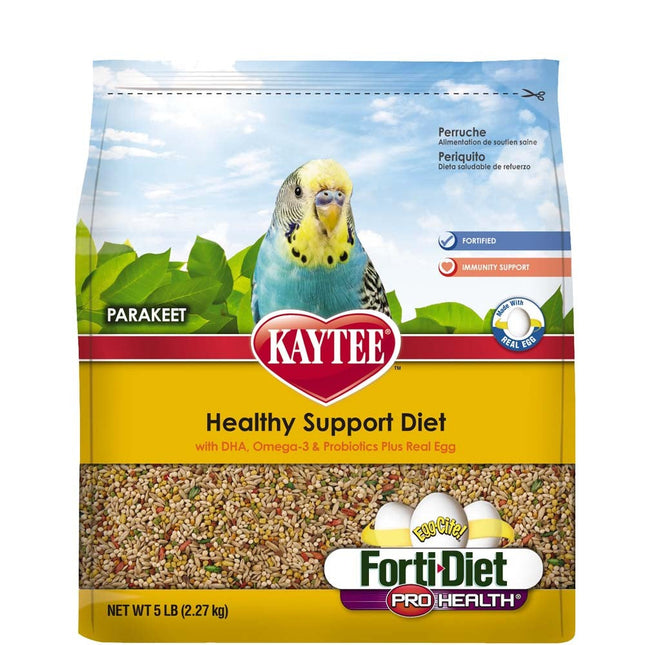 Kaytee Forti-Diet Pro Health Egg-Cite! Food Parakeet 5lb