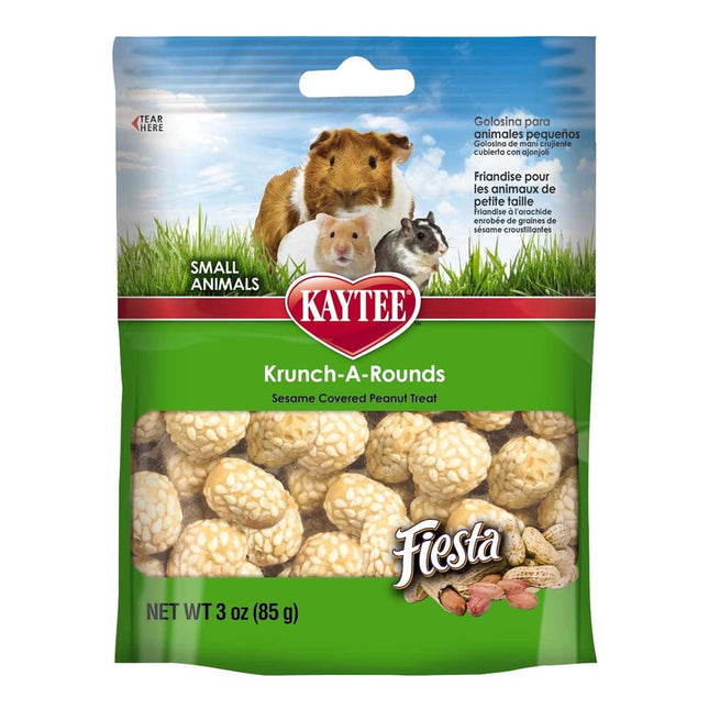 Kaytee Krunch-A-Rounds Treat for Small Animals 3 oz