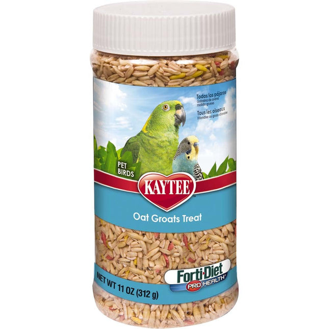 Kaytee Oat Groats Treat Jar-- All Pet Birds 11 oz