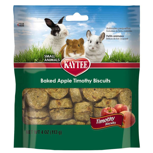 Kaytee Timothy Biscuits Baked Treat Apple 1ea-4 oz