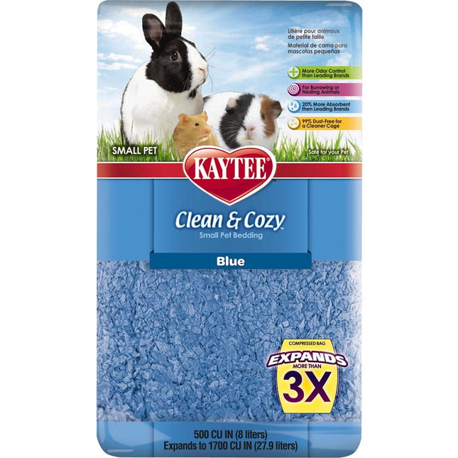 Kaytee Clean Cozy White Gaylord Blue; 1ea-24.6 l