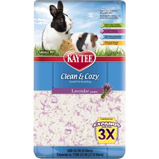 Kaytee Clean and Cozy Lavender Bedding 24.6 Liters