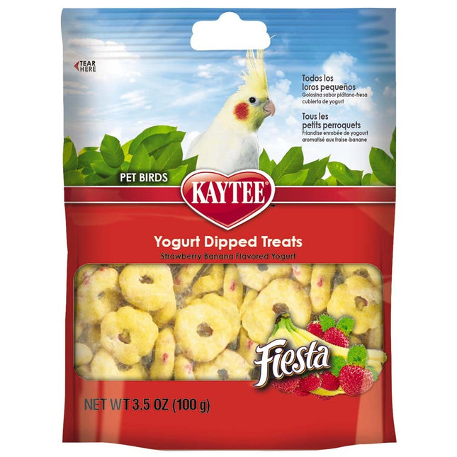 Kaytee Yo Dips Treat for All Pet Birds -- Strawberry Banana 3.5 oz