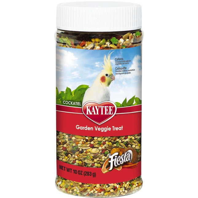 Kaytee Garden and Veggie Treat Jar -- Cockatiel 10 oz