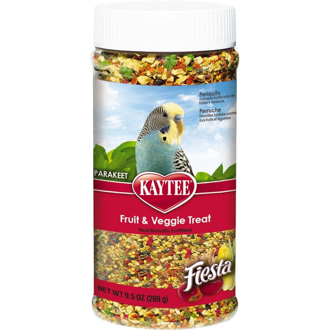 Kaytee Fruit and Veggie Jar -- Parakeet 9.5 oz