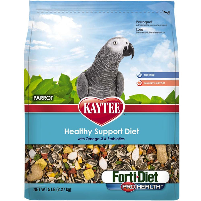 Kaytee Forti-Diet Pro Health Feather Health Parrot Food 5lb