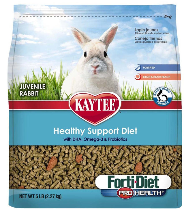 Kaytee Forti-Diet Pro Health Juvenile Rabbit Food 5lb