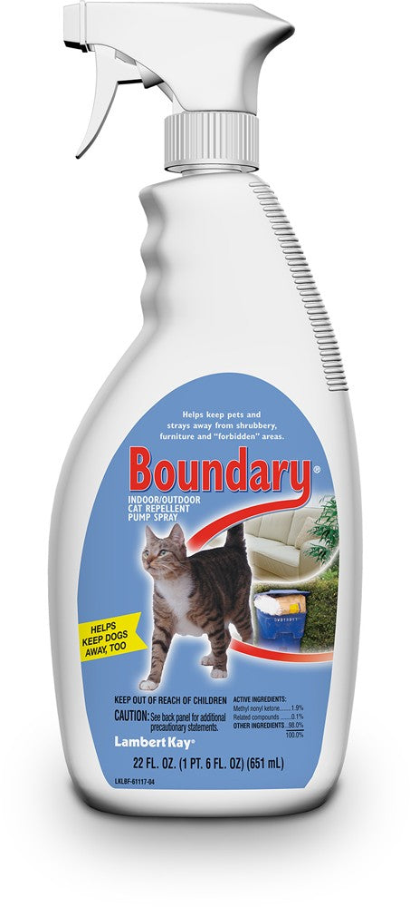 Lambert Kay Boundary Cat Repellent Pump Spray 22 Fl Oz