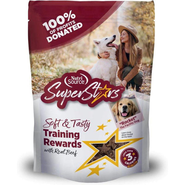 Nutrisource Dog Superstar Treat Beef 4Oz