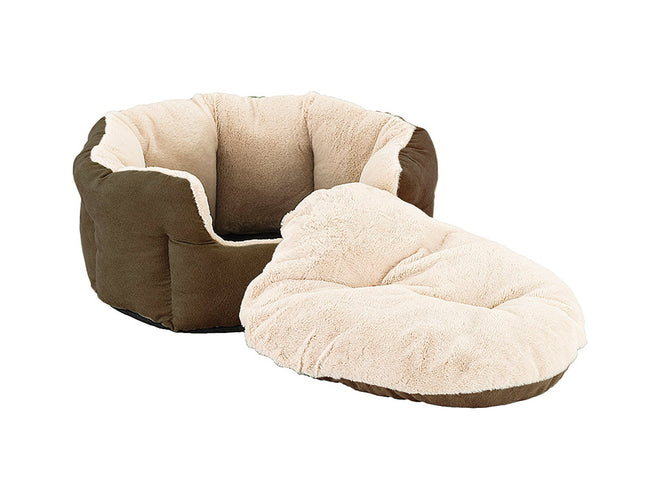 Ethical Pet SLEEP ZONE REVERSIBLE CUSHION 18? CHOCOLATE