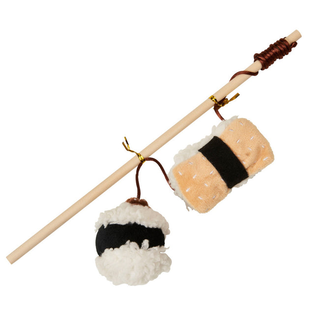 Fashion Pet Cosmo Sushi Wand w/Catnip Cat Toy Assorted 12 in