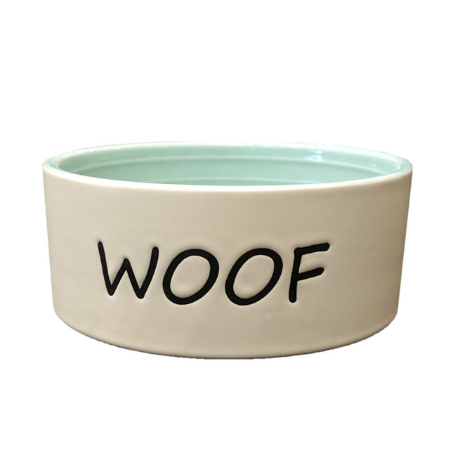 Spot Woof Dog Bowl Green 5 In