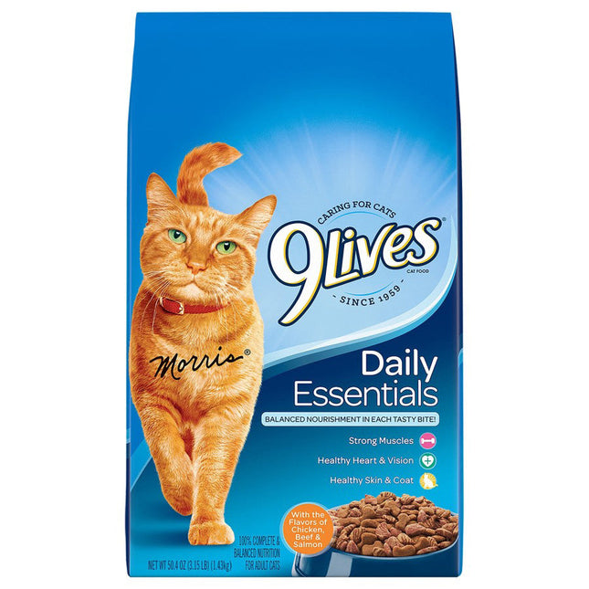 9Lives Daily Essentials Dry Cat Food 3.15 Pounds