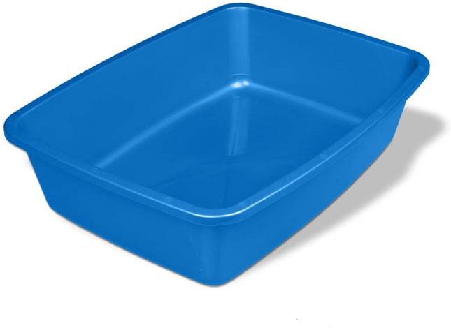 Van Ness Plastics Cat Litter Pan Blue Medium