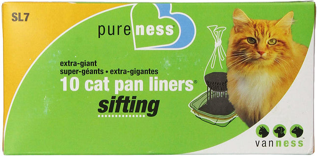 Van Ness Plastics Sifting Cat Pan Liner 10 Count Extra-Giant