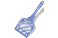 Van Ness Plastics Long Handled Cat Litter Scoop Blue Extra-Giant