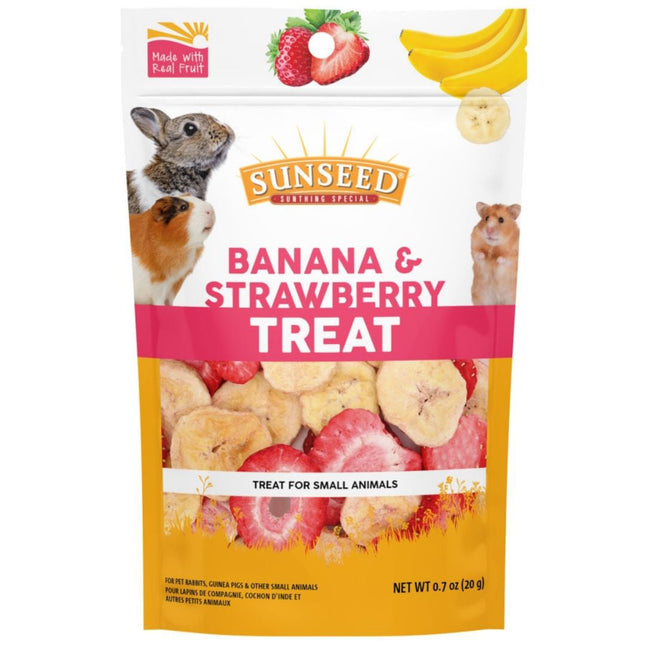 Sun Seed Banana  Strawberry Small Animal Treats 1ea/0.7oz.